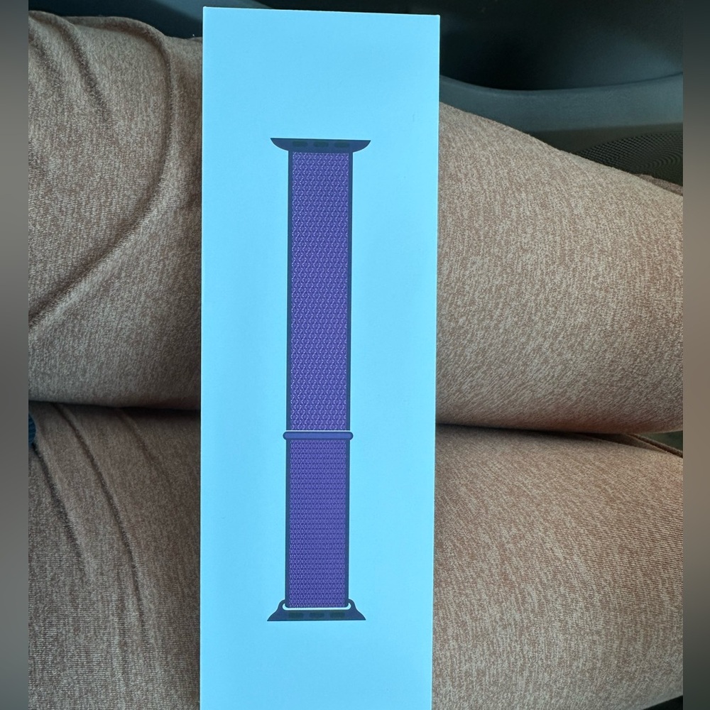 Brand NEW- Apple Watch series 10 Plum Sport Loop -46MM